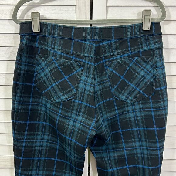 Susan Graver Pants Size MP French Knit Plaid - Picture 8 of 12